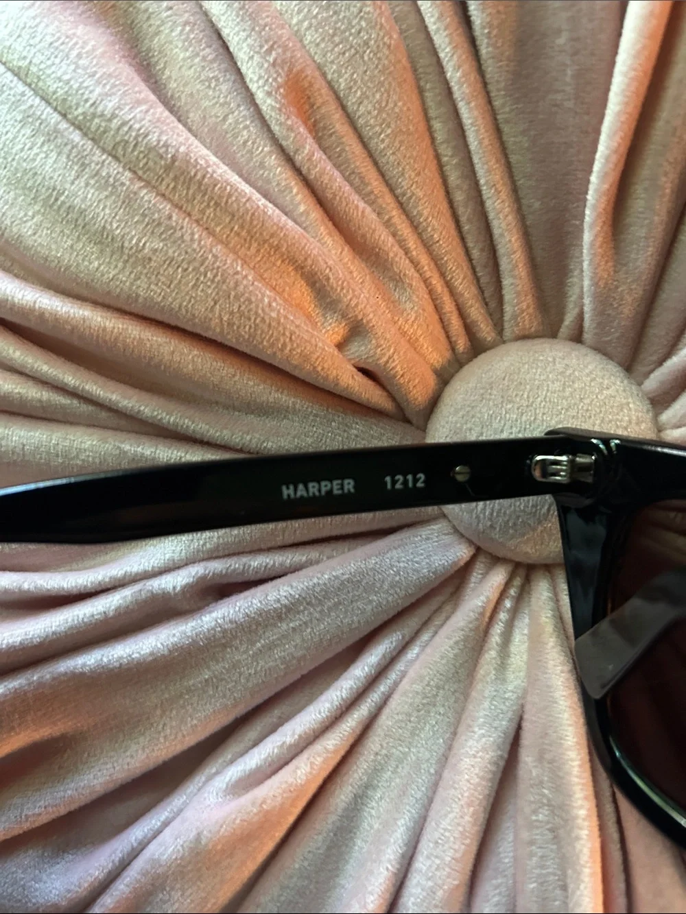 Quay Australia Harper Black Cat-Eye Sunglasses